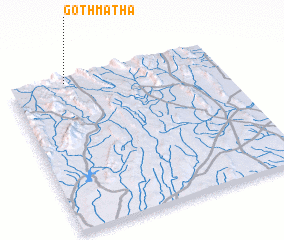 3d view of Goth Matha