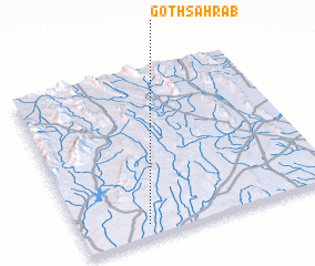 3d view of Goth Sahrāb