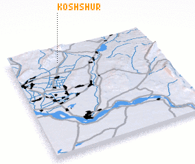 3d view of Kosh-Shur