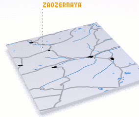 3d view of Zaozërnaya