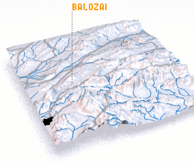 3d view of Balozai