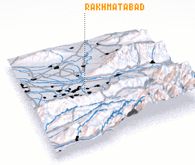 3d view of Rakhmatabad