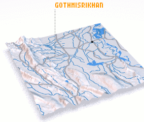 3d view of Goth Misri Khān