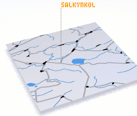3d view of Salkynkolʼ