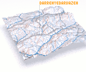 3d view of Darreh-ye Darvāzeh