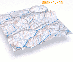 3d view of Shakhalkār