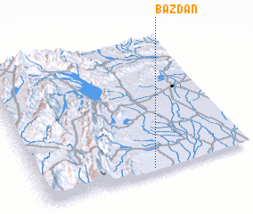 3d view of Bāzdān