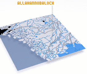 3d view of Allāhanno Baloch