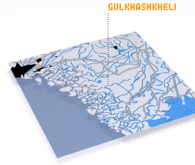 3d view of Gul Khāshkheli