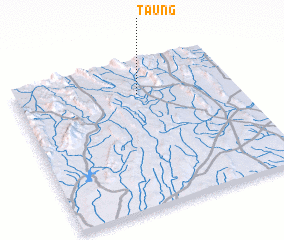 3d view of Taung