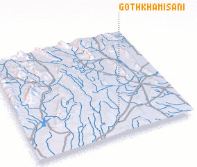 3d view of Goth Khāmīsāni