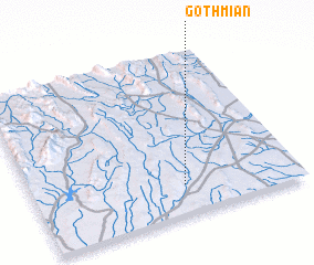 3d view of Goth Miān