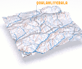 3d view of Qowlahlī-ye Bālā