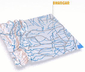 3d view of Bhangar