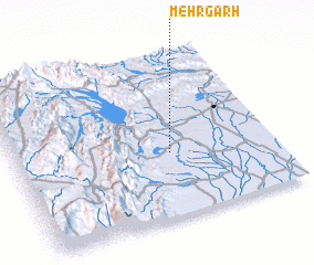 3d view of Mehrgarh