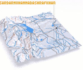 3d view of Goth Sardār Muhammad Ashraf Khān