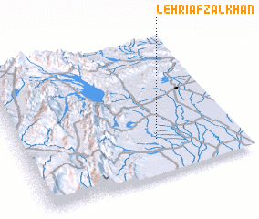 3d view of Lehri Afzal Khān