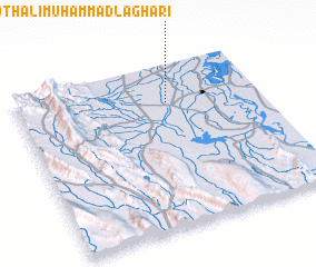 3d view of Goth Ali Muhammad Laghāri