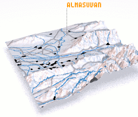 3d view of Alʼma-Suvan