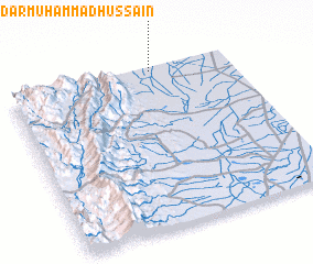 3d view of Daffadār Muhammad Hussain