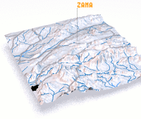 3d view of Zāma