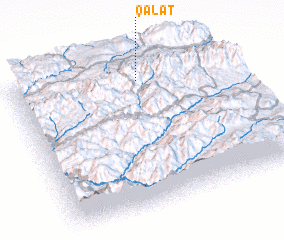 3d view of Qalāt