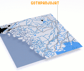 3d view of Goth Panju Jat