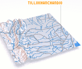 3d view of Tillu Khān Chāndio