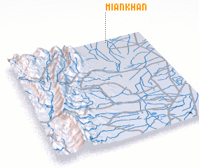 3d view of Miān Khān