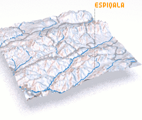 3d view of Espī Qalā