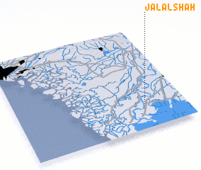 3d view of Jalāl Shāh