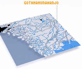 3d view of Goth Māmu Nahānjo