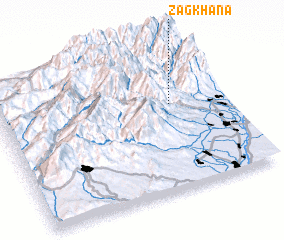 3d view of Zag-Khana