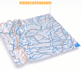 3d view of Mīr Hasan Radhani