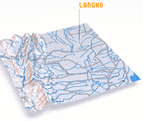 3d view of Langho