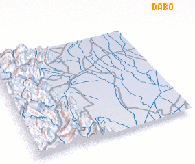 3d view of Dābo