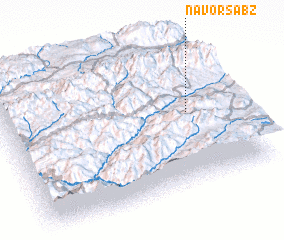 3d view of Nāvor Sabz