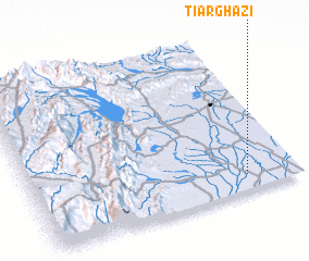 3d view of Tiār Ghāzi