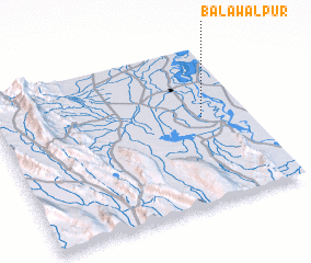 3d view of Balāwalpur