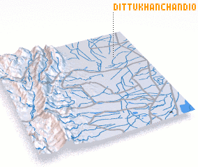 3d view of Dittu Khān Chāndio