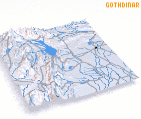 3d view of Goth Dinār