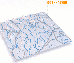 3d view of Goth Hāshim