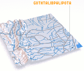 3d view of Goth Tālib Palipota