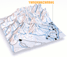 3d view of Yangi-Khazarbag