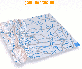 3d view of Qāim Khān Shaikh