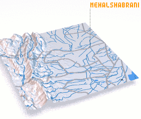 3d view of Mehal Shābrāni