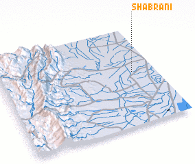 3d view of Shābrāni