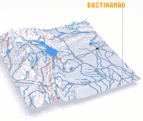 3d view of Basti Hāmad