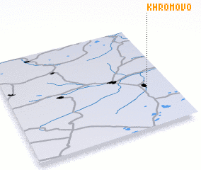 3d view of Khromovo