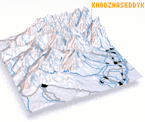 3d view of Khodzha-Seddyk